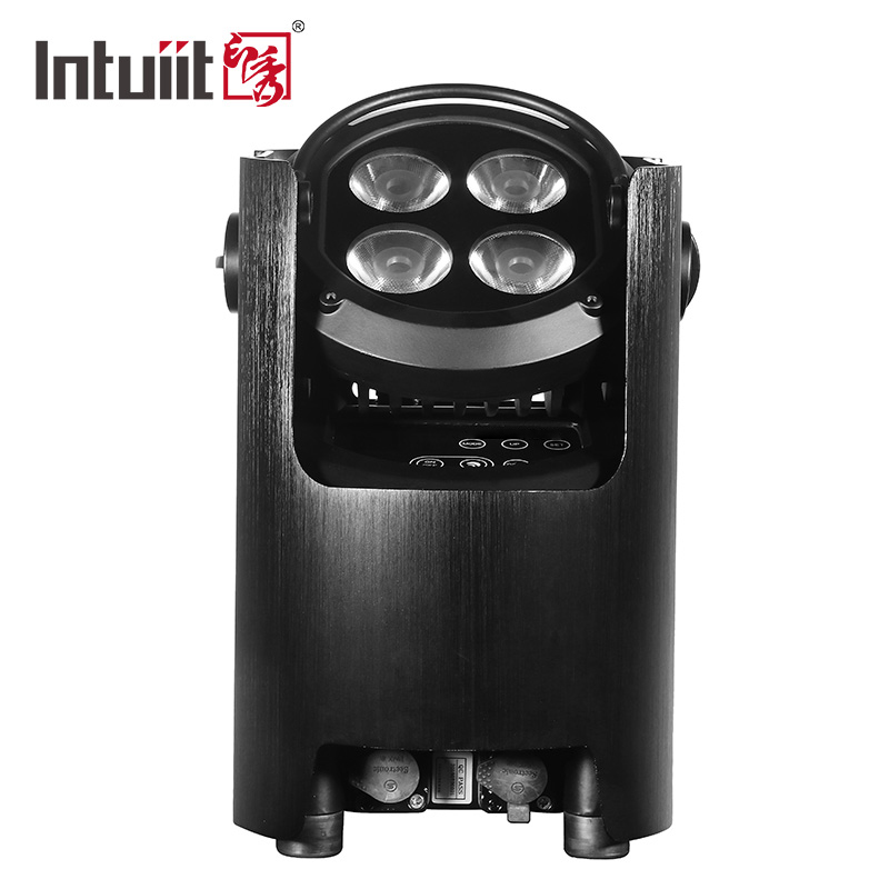 outdoor 4x12w Rgbw 4in1 Wireless Battery Powered Uplight Spot Wedding Event Dj Disco | TPL-083C