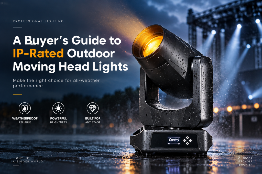 A Buyer’s Guide to IP-Rated Outdoor Moving Head Lights